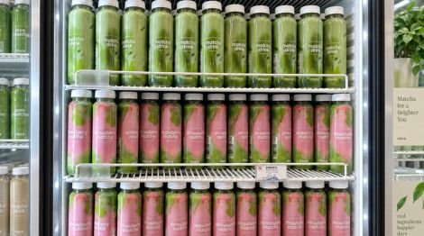RTD matcha beverage application